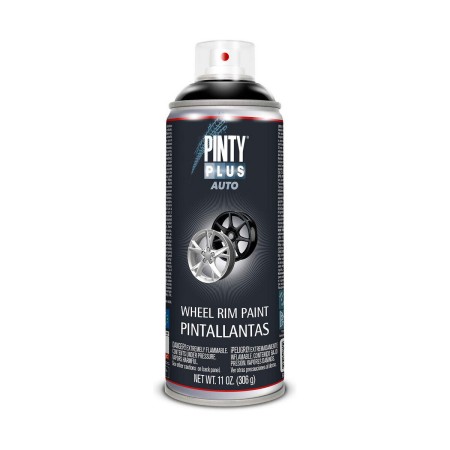 Peinture en spray Pintyplus Auto L104 306 ml Jante Noir