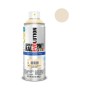 Peinture en spray Pintyplus Evolution RAL 1015 A base d'eau Light Ivory 300 ml