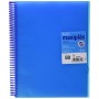 Carpeta Portafolios Grafoplas Maxiplas 50 Fundas Azul A4