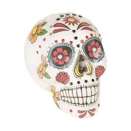 Calavera My Other Me Blanco 19 x 14 x 15 cm