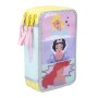 Trousse Scolaire avec Accessoires Princesses Disney 43 Pièces Rose (12,5 x 6,5 x 19,5 cm)