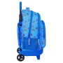 Mochila Escolar con Ruedas SuperThings Serie 7 Azul Multicolor 22 L