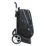 Mochila Escolar con Ruedas Batman Bat-tech Negro 16 L
