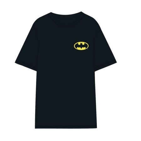 T-shirt à manches courtes homme Batman Noir