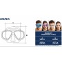 Gafas de Snorkel Cressi-Sub DM1000054 Rosa Adultos