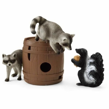 Set Animaux Sauvages Schleich Funny Games With Nuts + 3 ans