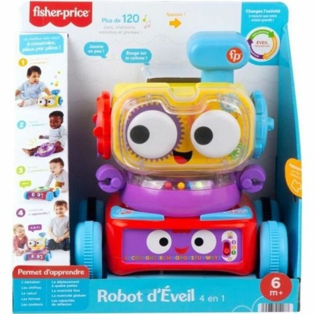 Piste avec Rampes Fisher Price Jo the Robot 4 in 1