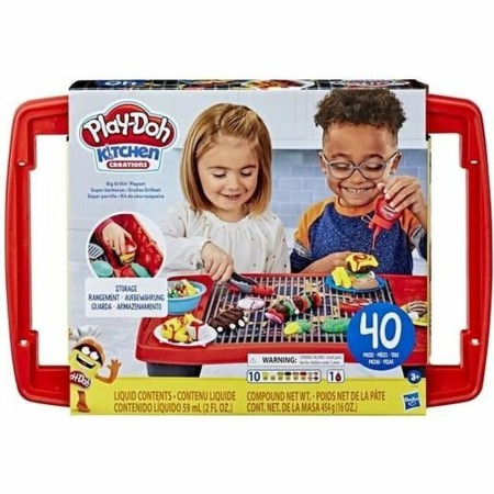 Juego de Plastilina Play-Doh Kitchen Creations - Super Barbecue 40 Piezas