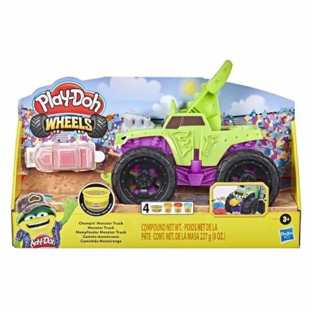 Juego de Plastilina Play-Doh Wheels Monster Truck