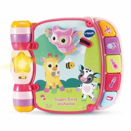 Livre interactif pour enfants Vtech Baby Super Enchanted Book of Baby Kitties Rose