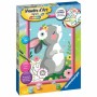 Dibujos para pintar Ravensburger Rabbit and Butterfly