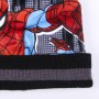 Bonnet, Gants et Echarpe Spiderman Gris (Taille unique)