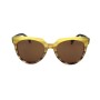 Lunettes de soleil Femme Saturnino WES STRIATED YELLOW AVANA POLISHED