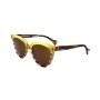 Gafas de Sol Mujer Saturnino WES STRIATED YELLOW AVANA POLISHED