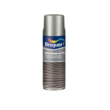 Préparation de la surface Bruguer 5159695 Spray Apprêt Zinc 400 ml Mat Galvanisé