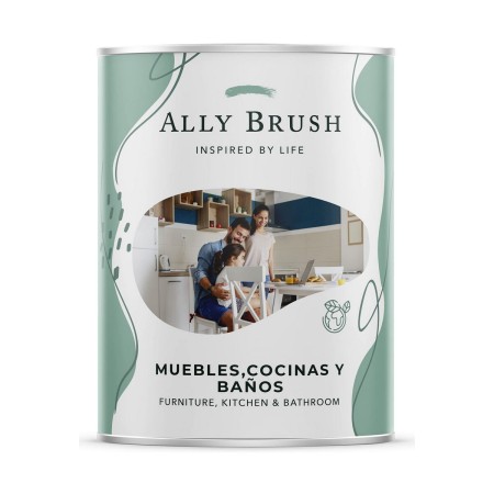 Peinture Ally Brush Cuisine Meubles Salles de bains Blanc 750 ml