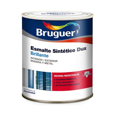 Esmalte sintético Bruguer Dux Brillante 250 ml Negro