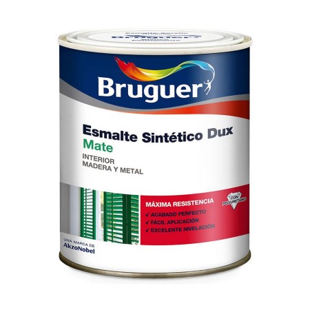 Émail synthétique Bruguer Dux Blanc 750 ml Mat