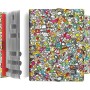 Carpeta Clasificadora Grafoplas Icons Multicolor A4 (2 Unidades)
