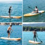 Planche de Paddle Surf Gonflable 2 en 1 avec Siège et Accessoires Siros InnovaGoods 10'5" 320 cm