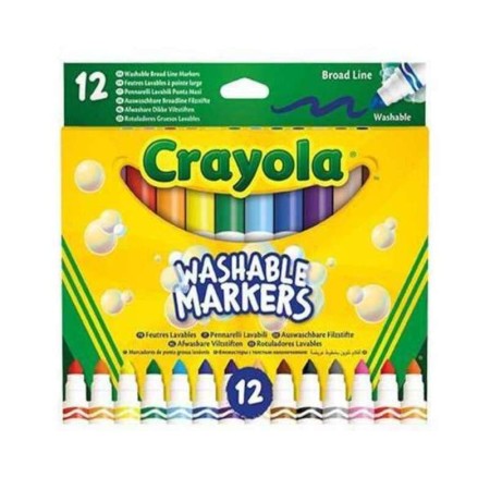 Ensemble de Marqueurs Ultra-Clean Washable Maxi Tip Crayola 58-8340