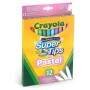 Ensemble de Marqueurs Pastel Crayola Lavable (12 uds)