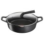 Casserole avec Couvercle Tefal E2497244 Noir Ø 28 cm