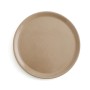 Assiette plate Anaflor Vulcano Viande Faïence Beige Ø 31 cm (8 Unités)