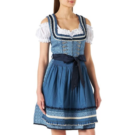 Traje Stockerpoint Dirndl Angelica Azul 40 (Reacondicionado A)