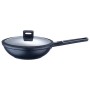 Sartén Wok Masterpro Indigo Negro Aluminio (Ø 28 cm)