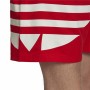 Maillot de bain homme Adidas Big Trefoil Rouge