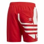 Maillot de bain homme Adidas Big Trefoil Rouge