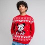 Pull homme Mickey Mouse Rouge