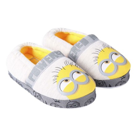 Chaussons Minions Gris clair