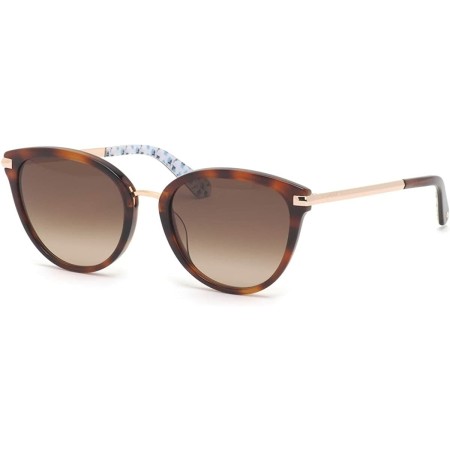 Lunettes de soleil Femme Kate Spade SAVONA_G_S HAVANA PATTERN BLUE