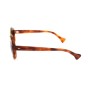 Lunettes de soleil Unisexe Saturnino PASIFE LIGHT AVANA POLISHED GOLD MATTE BRIDGE