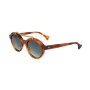 Lunettes de soleil Unisexe Saturnino PASIFE LIGHT AVANA POLISHED GOLD MATTE BRIDGE