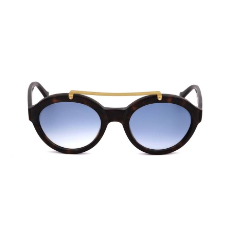 Lunettes de soleil Unisexe Saturnino PASIFE DARK AVANA MATTE GOLD MATTE BRIDGE