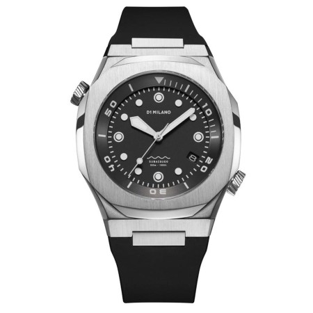 Montre Homme D1 Milano DEEP BLACK (Ø 43,5 mm)