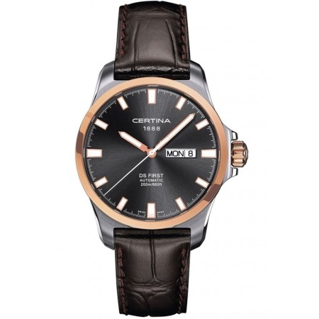 Montre Homme Certina DS FIRST AUTOMATIC, DAY-DATE 200M (Ø 40 mm)