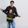 Sweat sans capuche unisex Batman Noir