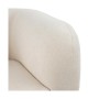 Fauteuil 81 x 73 x 70 cm Tissu Synthétique Bois Crème