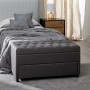 Baúl 95 x 50 x 50 cm Tejido Sintético Madera