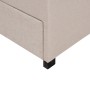 Coffre 95 x 50 x 50 cm Tissu Synthétique Bois