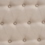Coffre 95 x 50 x 50 cm Tissu Synthétique Bois