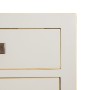 Mesita de Noche 44 x 34 x 77 cm Madera Crema DMF