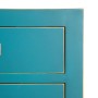 Mesita de Noche 44 x 34 x 77 cm Azul Madera DMF