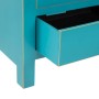 Mesita de Noche 44 x 34 x 77 cm Azul Madera DMF