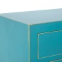 Mesita de Noche 44 x 34 x 77 cm Azul Madera DMF