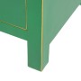 Mesita de Noche 44 x 34 x 77 cm Madera Verde DMF